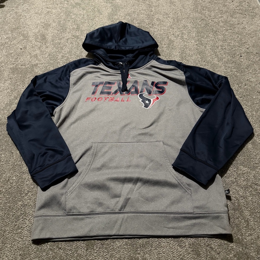 NFL Houston Texans hoodie great material‎ size large large logo
